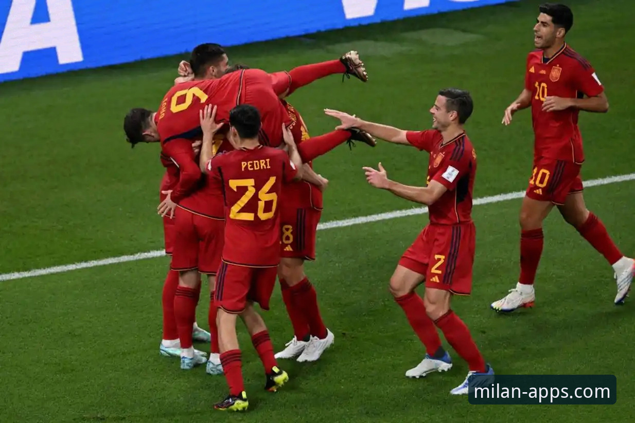 西班牙4-0沙特世界杯胜利全攻略：米兰体育平台赛事复盘与趋势指南